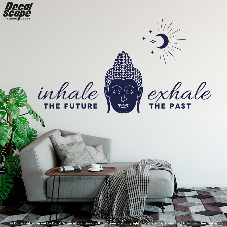 Buddha Wall Art Motivational Quotes Positive Wall Quotes Etsy