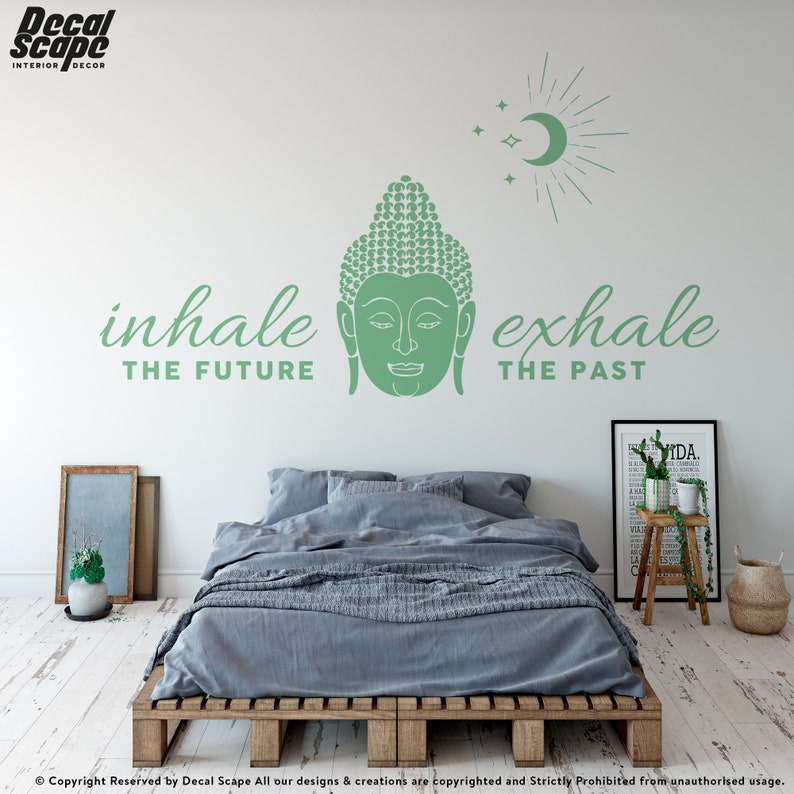 Buddha Wall Art Motivational Quotes Positive Wall Quotes Etsy