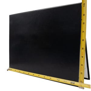 Made-to-Fit Document Cover for Unique Sizes | Non-Padded Faux Leather with Solid Color Finish