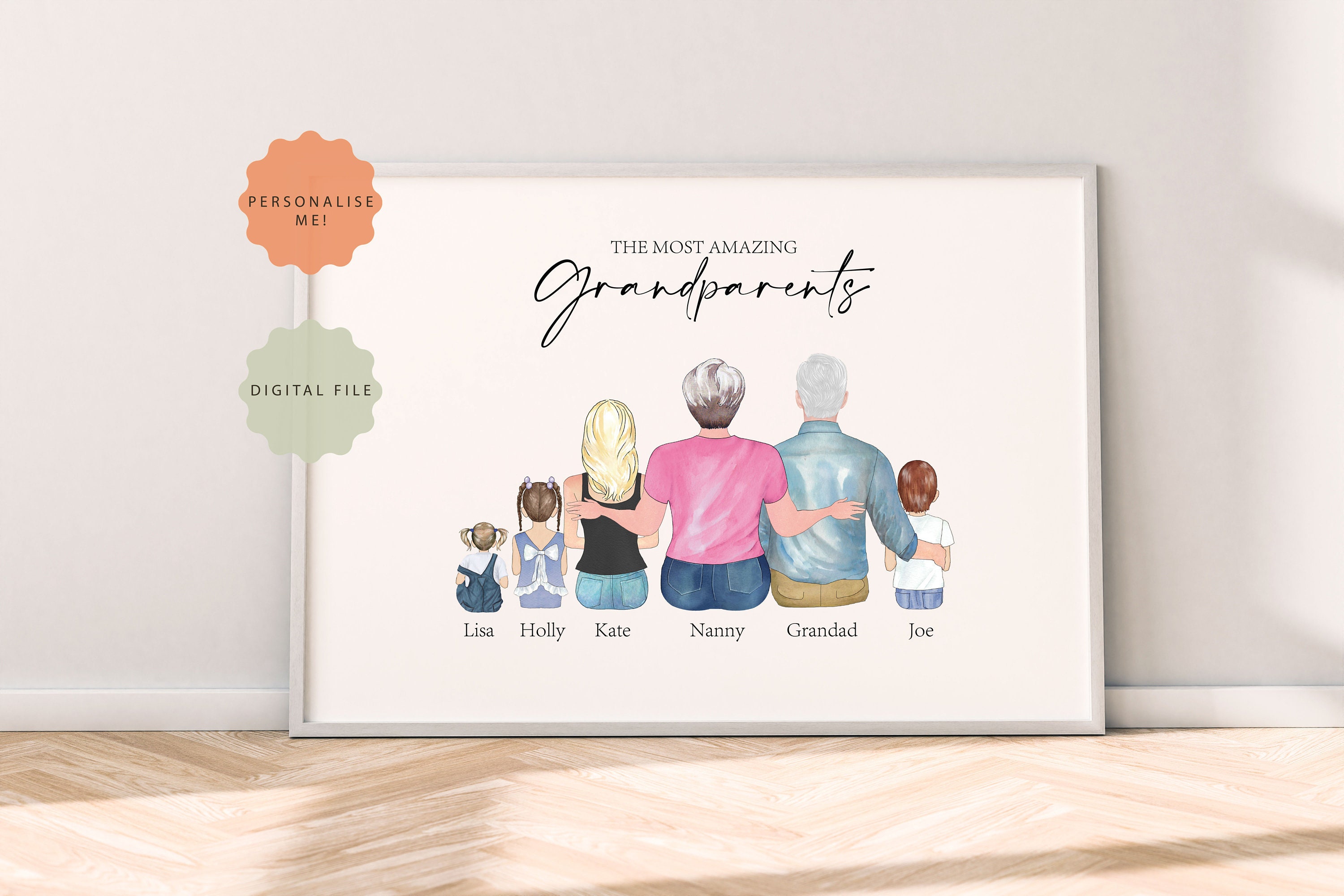 Grandma Gifts, Personalized Grandma's Photo, Mother's Day Gift, Gift F –  Greatest Custom
