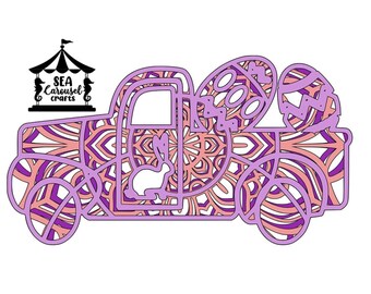 Download Mandala Truck Svg Etsy
