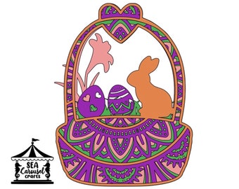 Download Multi Layered Mandala Svg Files For Cricut Silhouette Paper Crafting Laser 3d Easter Bunny Trio Mandala Svg File Scroll Saw Art Collectibles Drawing Illustration Kromasol Com