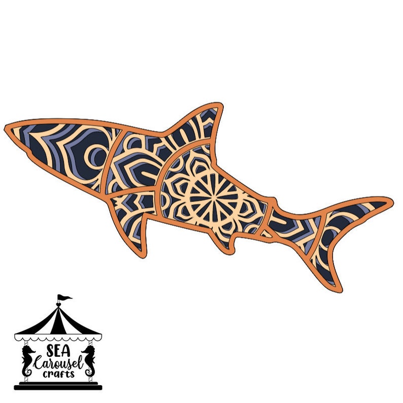 Free Free 60 Shark Mandala Svg SVG PNG EPS DXF File