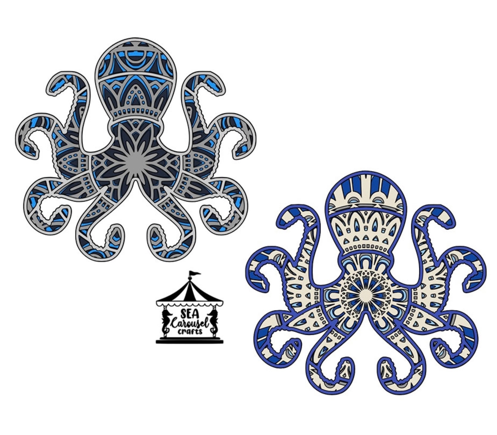 Free Free Layered Octopus Svg 756 SVG PNG EPS DXF File