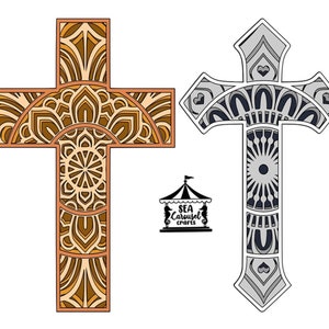 Free Free Cricut Mandala Cross 273 SVG PNG EPS DXF File