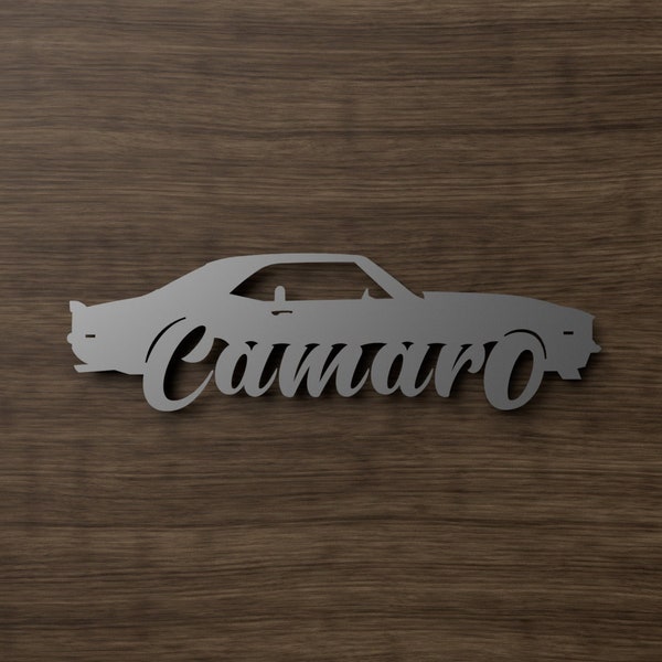 1969 Chevy Chevrolet Camaro DXF and SVG files - Digital Download - Plasma Or Laser CNC Cut File(s) - File(s) Only!