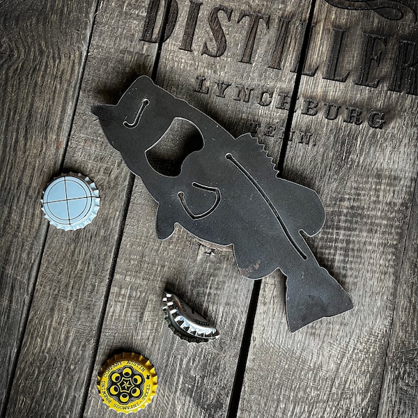 Fish Bottle Opener DXF and SVG Files - Digital Download - Plasma Or Laser CNC Cut File(s) - File(s) Only!