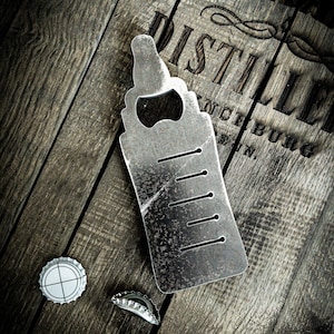 Baby Bottle Opener - DXF and SVG Files - Digital Download - Plasma Or Laser CNC Cut File(s) - File(s) Only!