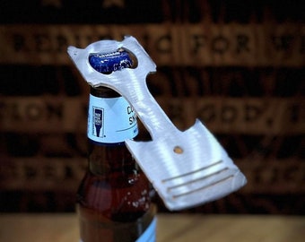 Piston Bottle Opener - DXF and SVG Files - Digital Download - Plasma Or Laser CNC Cut File(s) - File(s) Only!