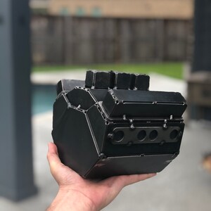 1/4 Scale Small Block Chevy Engine Replica Model DXF Plasma - Etsy ...