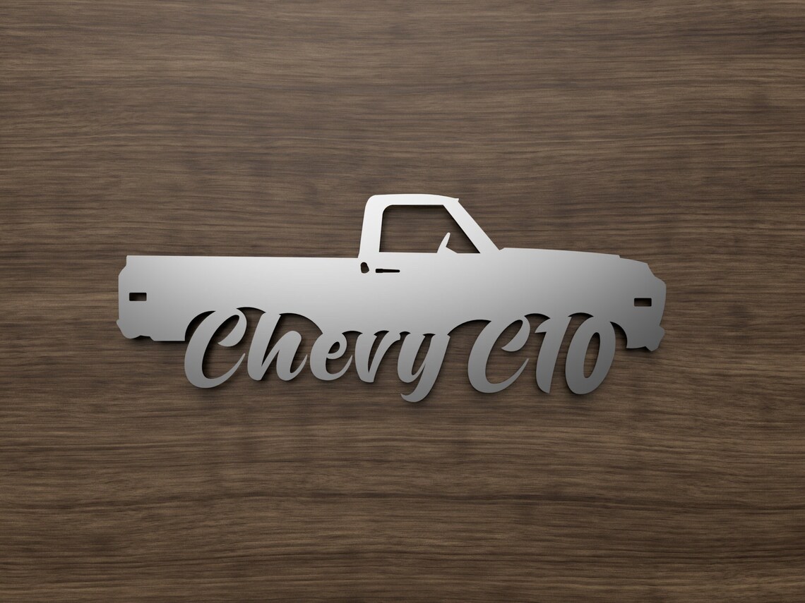 Chevy Chevrolet C10 DXF and SVG Files - Digital Download - Plasma or ...
