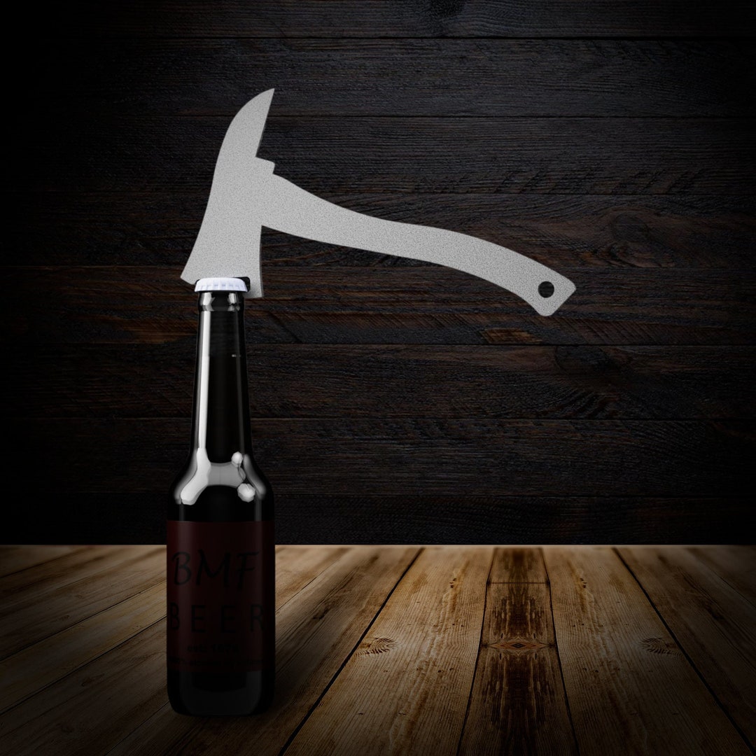 Axe Bottle Opener DXF and SVG Files Digital Download Plasma or Laser