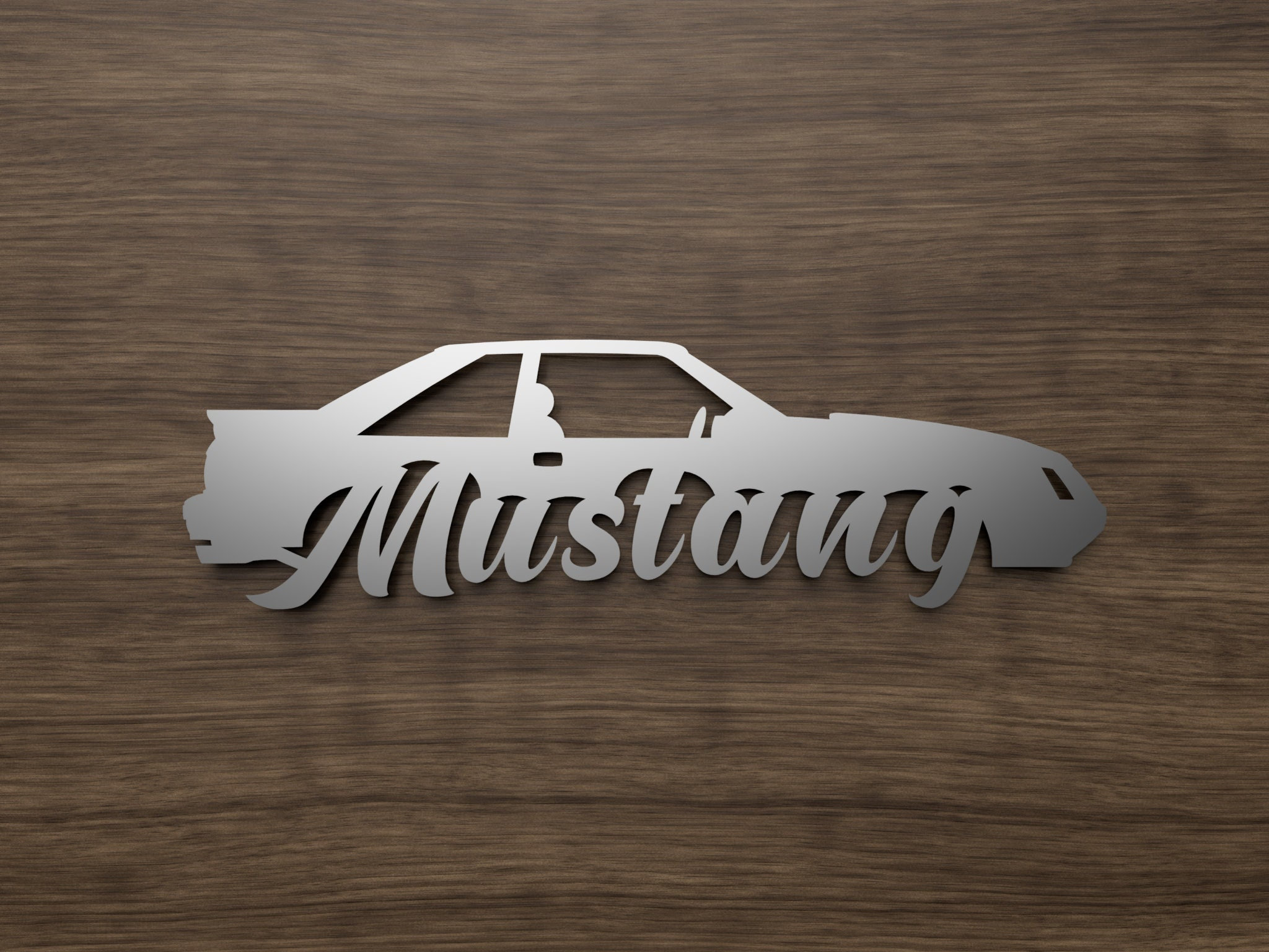 Fox Body Mustang Ford 3rd Gen DXF and SVG Files Digital Etsy Canada