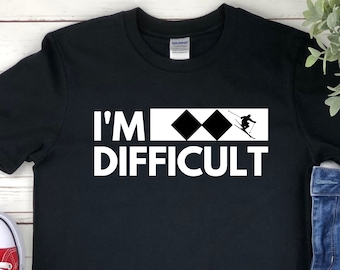 Snow Skiing Shirt for Skier, Funny Snow Ski Shirt, Family Ski Trip Shirt, Mens Skiing Shirt, Women's Ski Shirt, Funny Ski Mom Shirt, Ski Dad