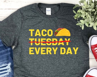 Taco Lover Shirt, Funny Taco Shirt, Taco Night Shirt Taco Fiesta Shirt, Taco Party Shirt, Taco Joke Shirt, Taco Humor Taco Repeat Taco Eater