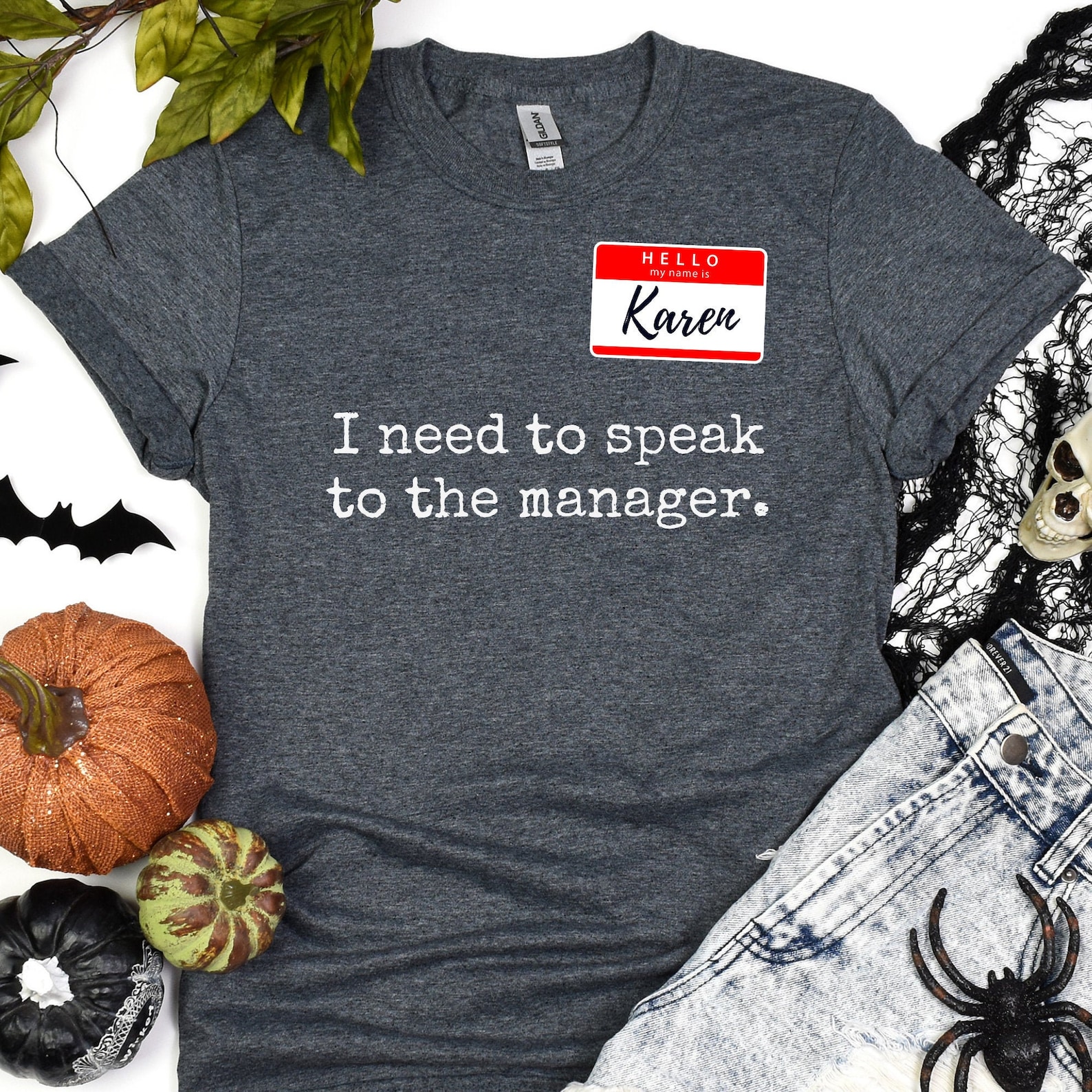 Karen Halloween Costume Funny Karen Costume Okay Karen Etsy