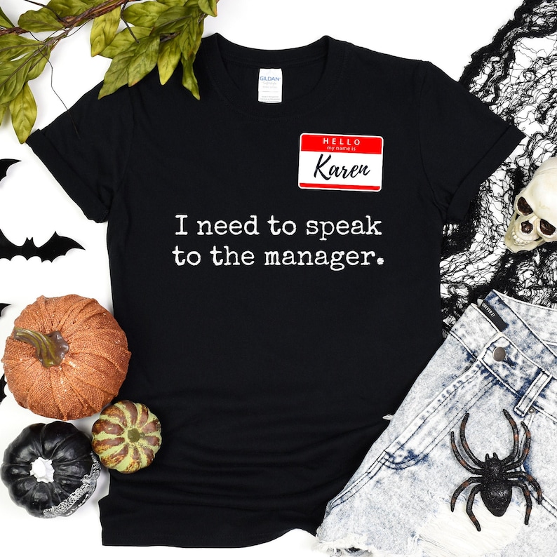 Karen Halloween Costume Funny Karen Costume Okay Karen Etsy