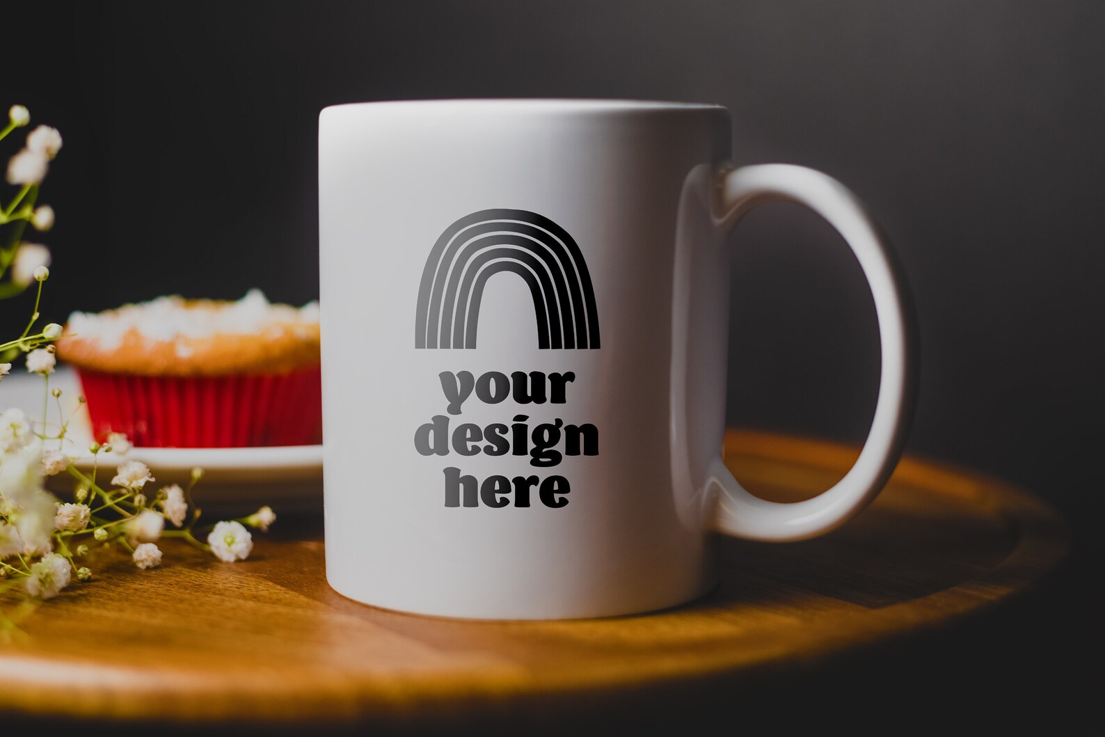 Download Mug mockup White cup mockup 11 oz boho style mock ups | Etsy
