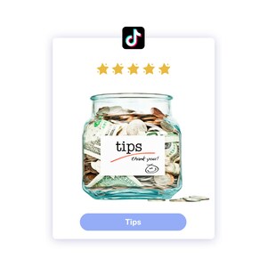 Tips Jar *I would love any donations to use towards my supplies for my TikTok Videos* + GIFT of 1 Free Digital Artwork Ready to Print