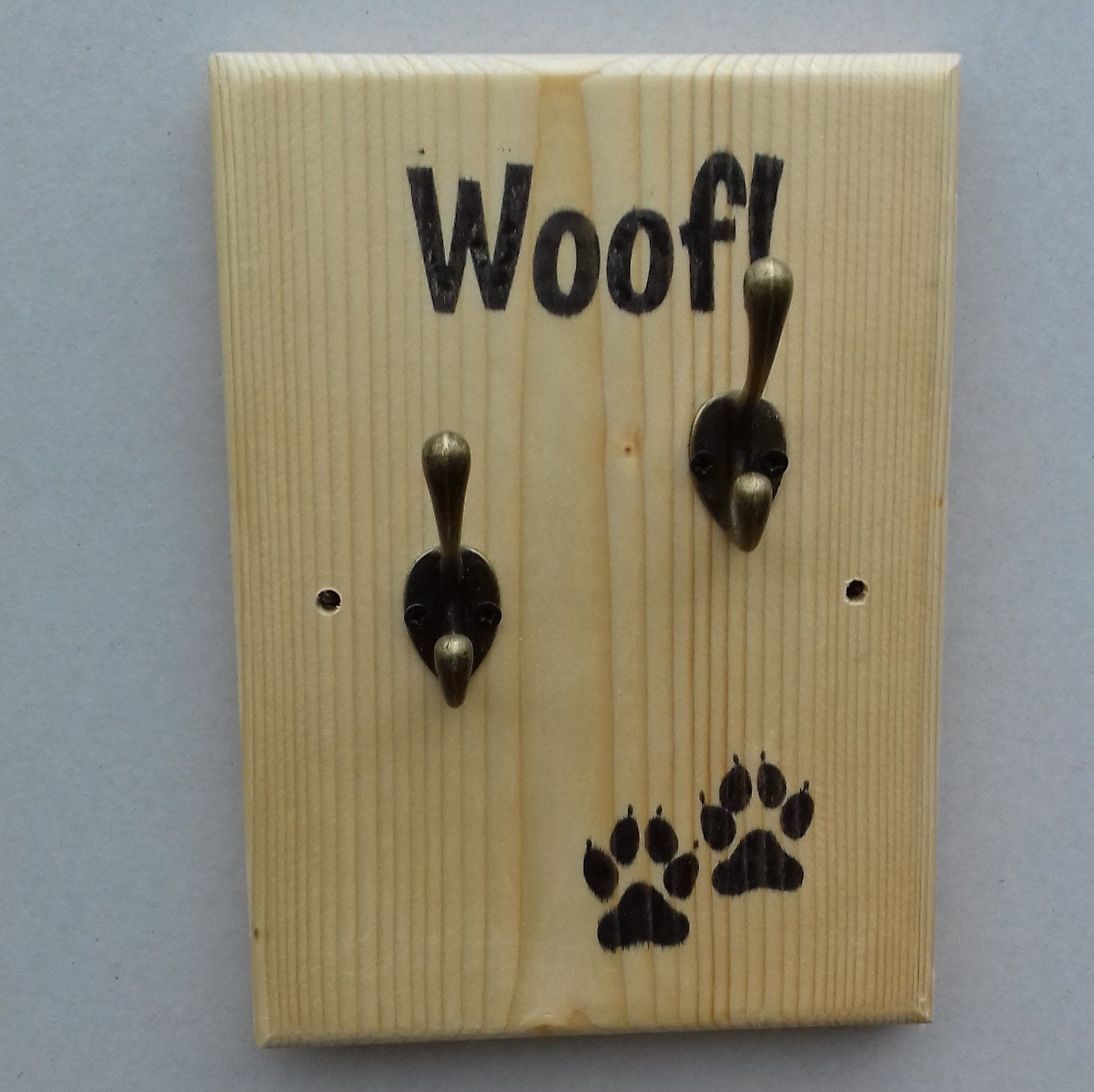 Fun pet hooks for dog leads coats and accessories perfect as Etsy