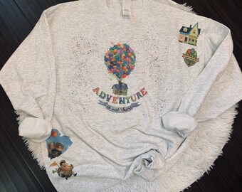 Adventure is Out There, UP Themed Sweatshirt and Tees