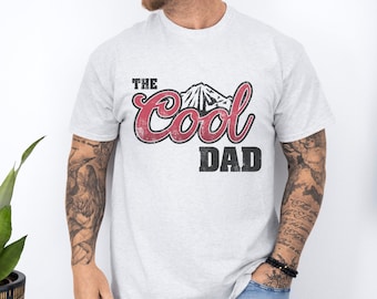 The Cool Dad Grunge Ash Grey Tees, Sweatshirts and Hoodies, Fathers Day Gifts for Him, Cool Father Gifts