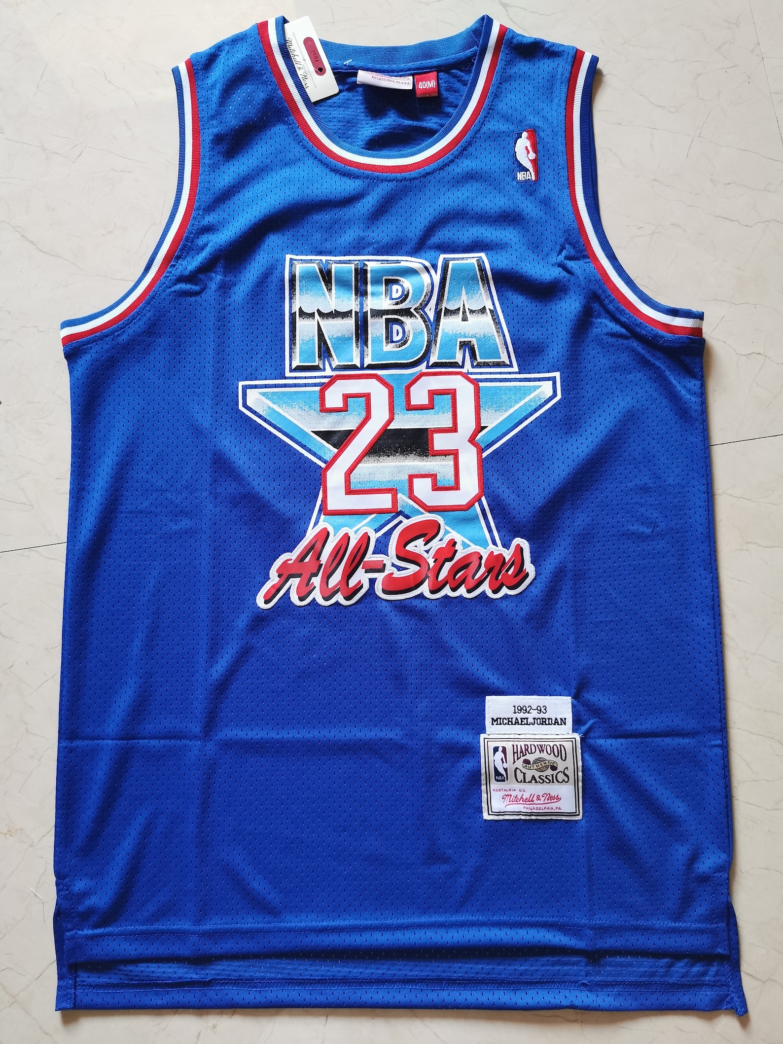 Retro All Star Jersey 1993 Jordan 2003 NBA TOP | Etsy