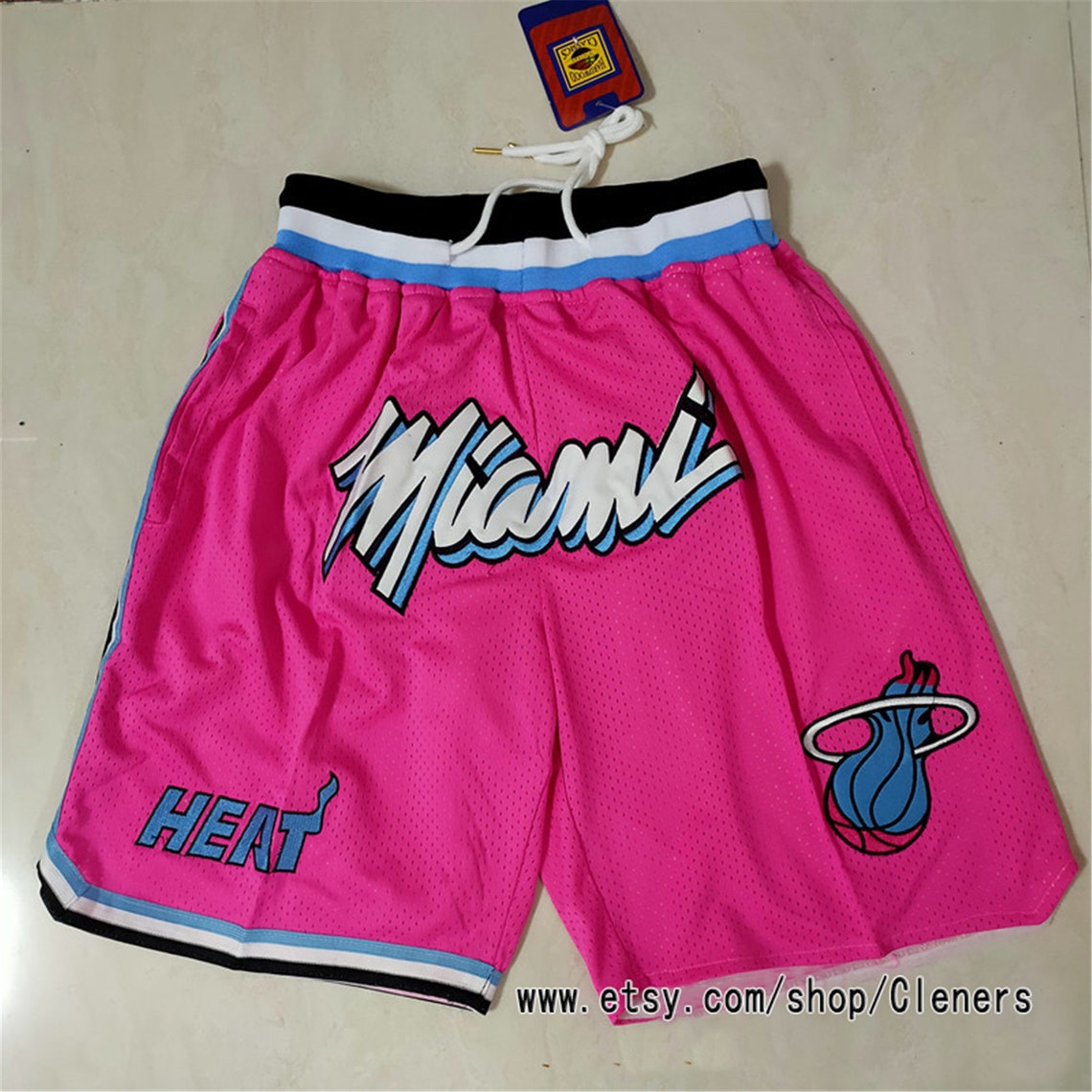 Shorts de los Miami Heat / Maillot Retro / Pantalones cortos Etsy
