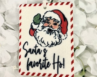 Santa’s Favorite Ho Car Air Freshener Best Seller Christmas car freshie