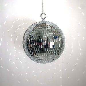 Disco Ball for bedroom, dorm or party. Hang from ceiling Christmas Present New Years Christmas gift birthday gift Party Decor mirror 8 6 image 3