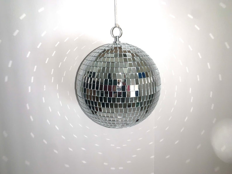 Disco Ball for bedroom, dorm or party. Hang from ceiling Christmas Present New Years Christmas gift birthday gift Party Decor mirror 8 6 image 3