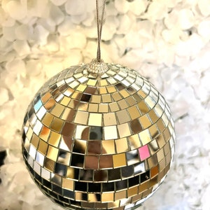 Disco Ball for bedroom, dorm or party. Hang from ceiling Christmas Present New Years Christmas gift birthday gift Party Decor mirror 8 6 image 4