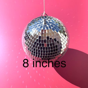 Disco Ball for bedroom, dorm or party. Hang from ceiling Christmas Present New Years Christmas gift birthday gift Party Decor mirror 8 6 image 2