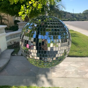 Disco Ball for bedroom, dorm or party. Hang from ceiling Christmas Present New Years Christmas gift birthday gift Party Decor mirror 8 6 image 8