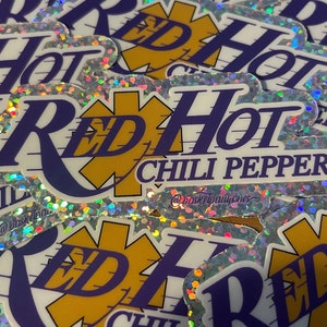 Red Hot Chili Peppers X Lakers Sticker