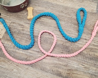 Baloo's Crochet Leash Pattern, DIGITAL PATTERN only, handmade dog leash, pet lead rope