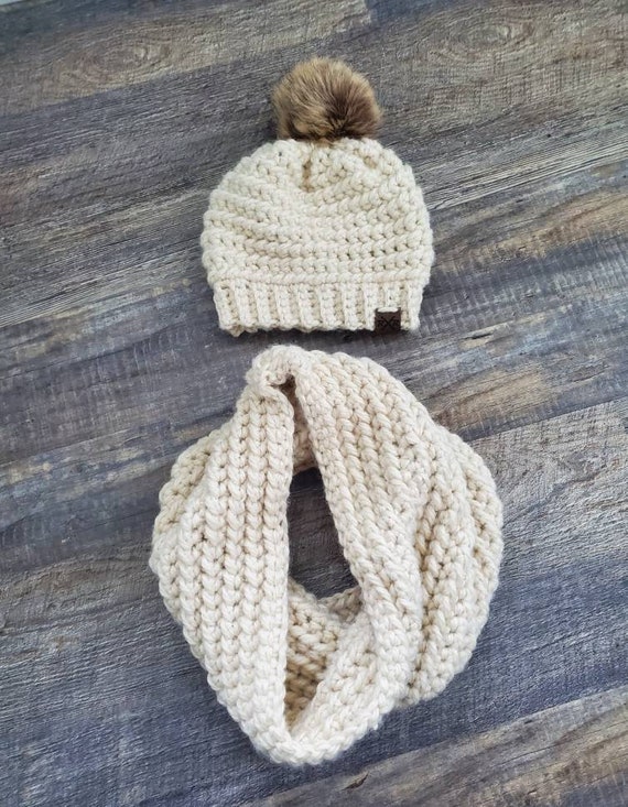 Crochet Pattern Bundle: Beanie, Headband, Cowl, Scarf  display picture 2