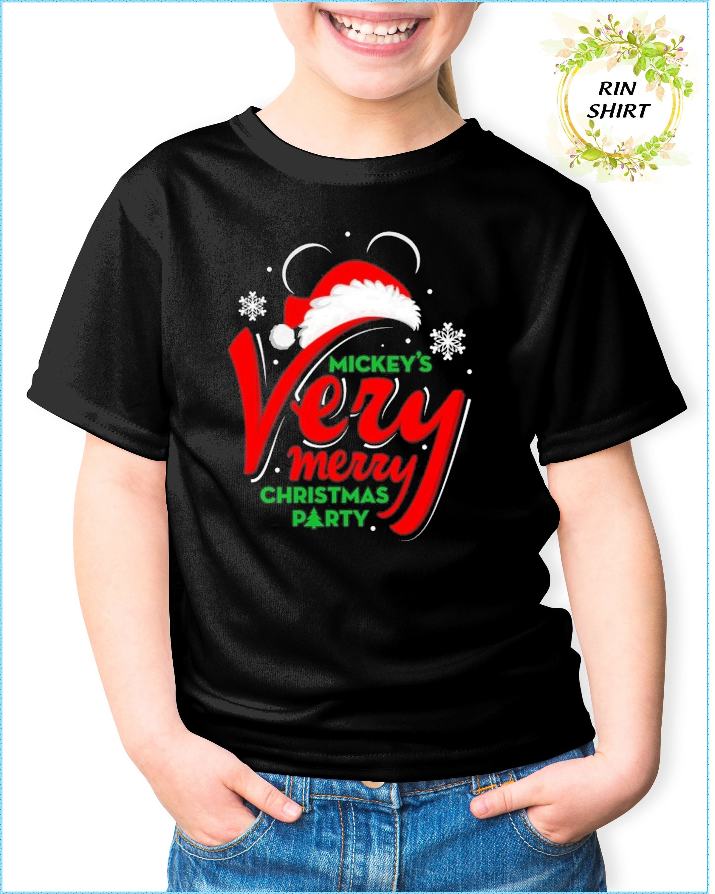 Mickey's Very Merry Christmas Party Shirts Customized Etsy