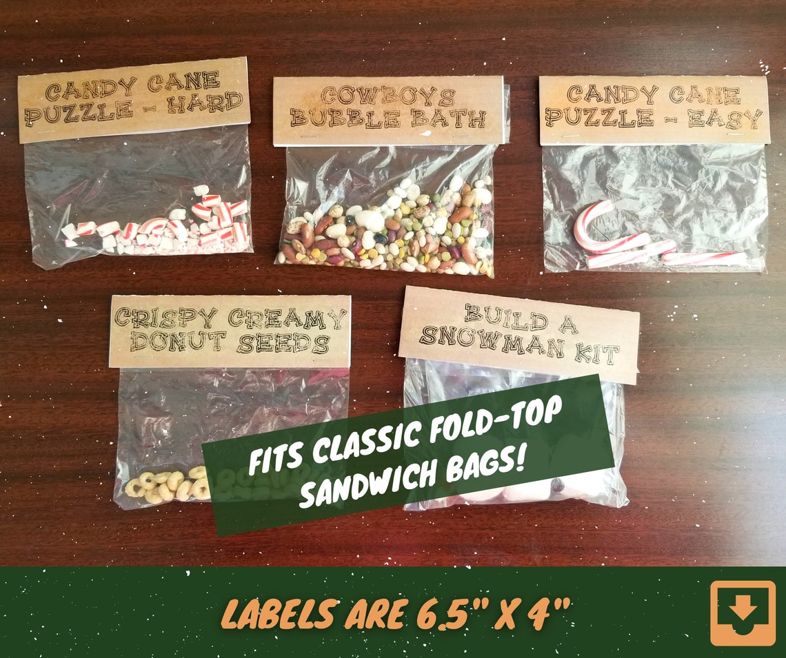 Digital Download - Gag Gift Labels Set 1 - Etsy