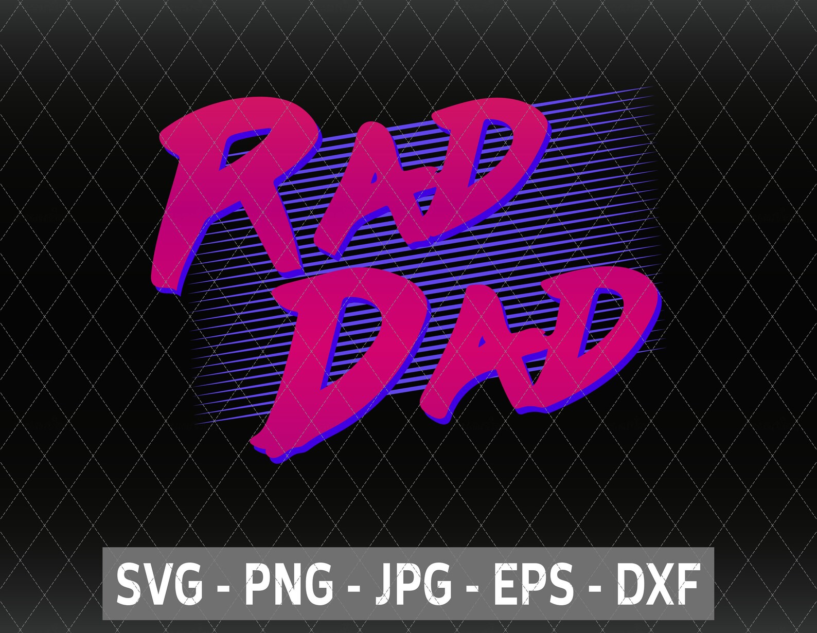Download Rad Dad Svg Rad jaren 1980 Eighties Svg Deze Retro Totally | Etsy