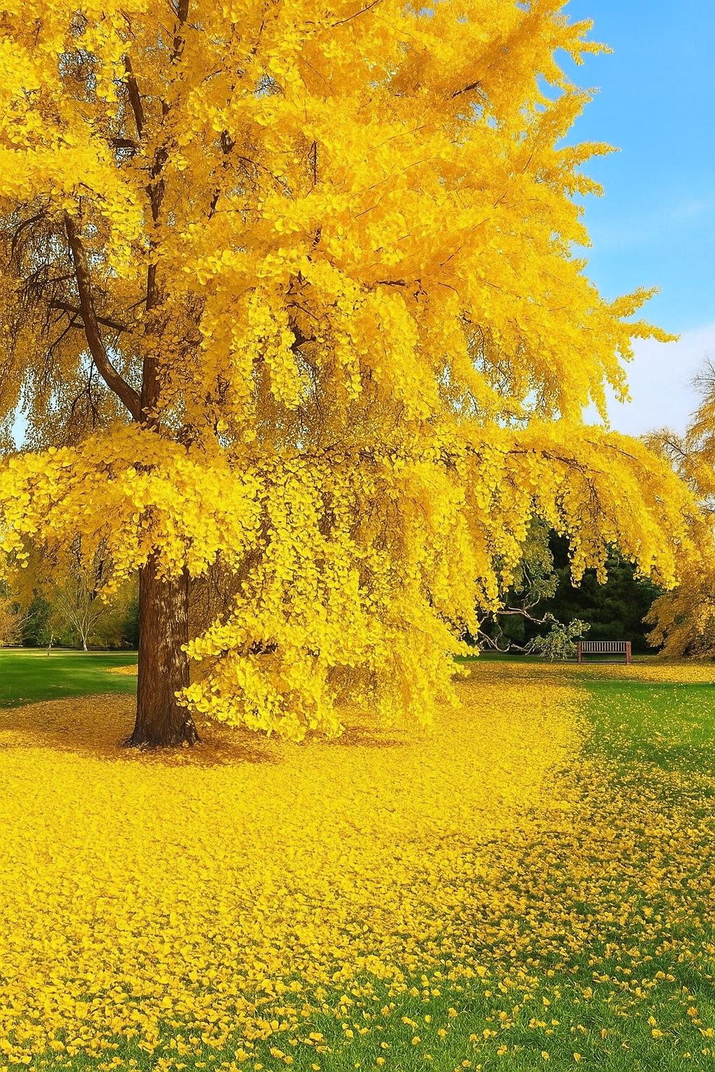 Ginkgo Tree (Ginkgo biloba) – Live Well Rooted Plant (1yo 6Tall)