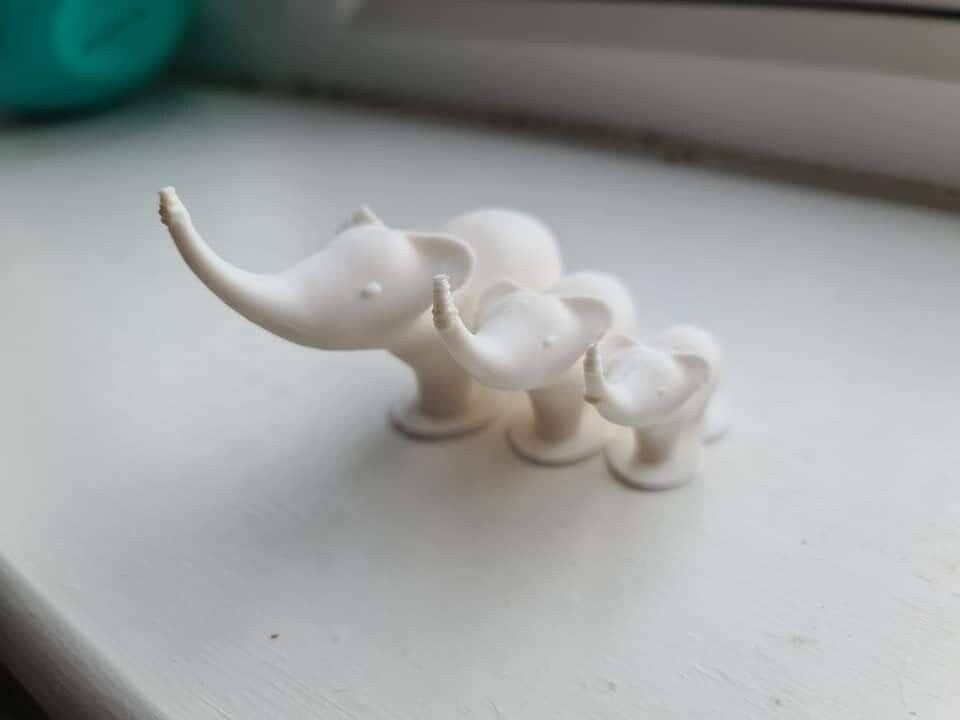 Mini decoraciones de elefantes | Etsy