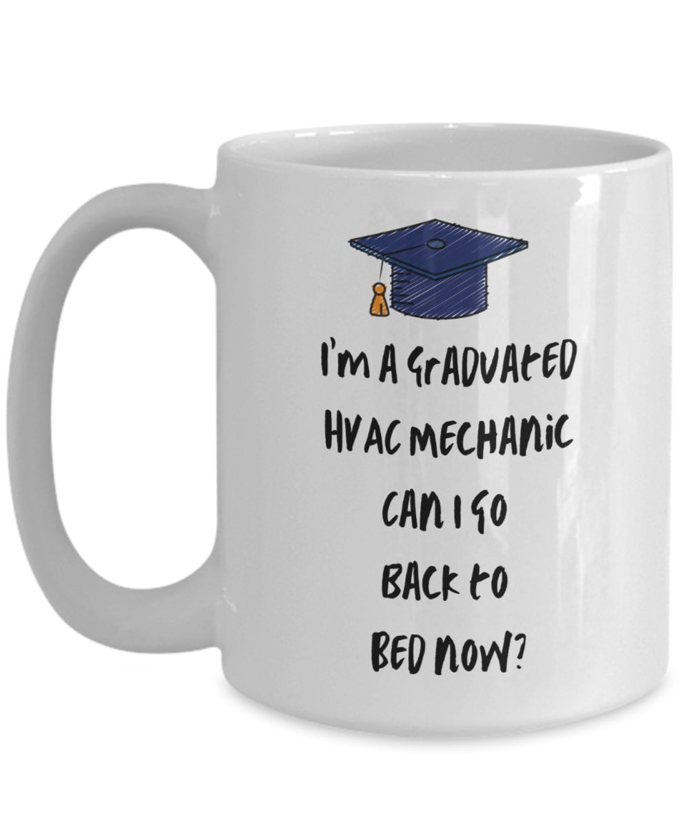 Hvac Mechanic Grad Mug Hvac Technician Mug HVAC Gift Idea Etsy UK