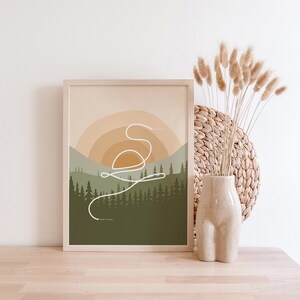 there is always tomorrow Evergreen Digital Instant Downloadable Art Print at 3:4 Ratio