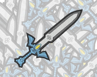 a sword that wakes winds Embroidery Design  (Digital File)