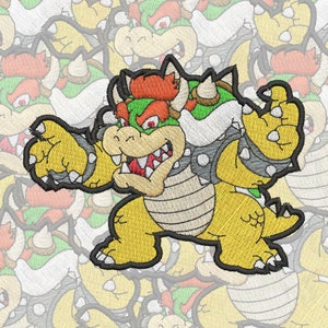 Bowser Stickdatei (Digitale Datei)