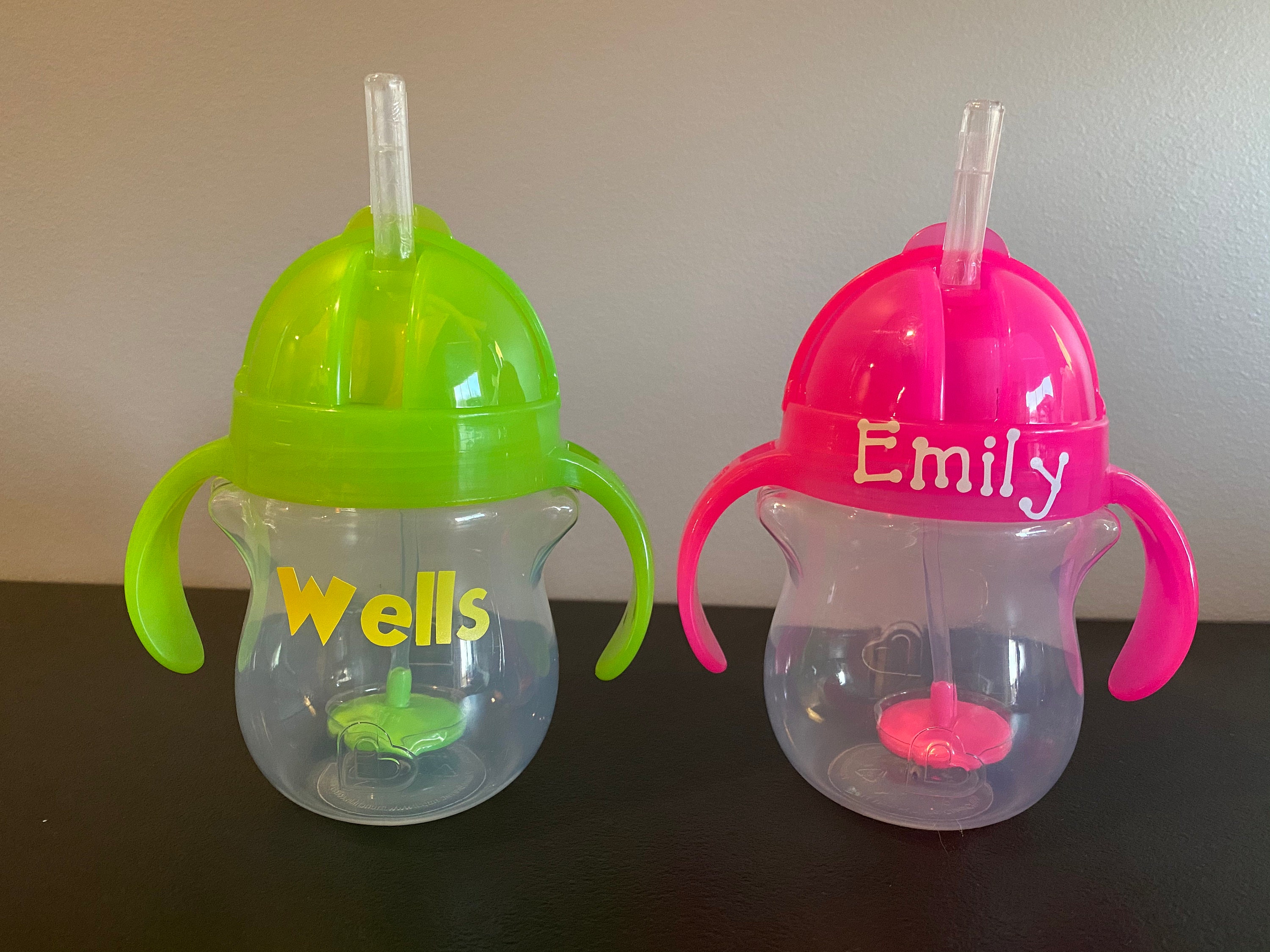 Weighted Straw Sippy Cup 7oz Etsy