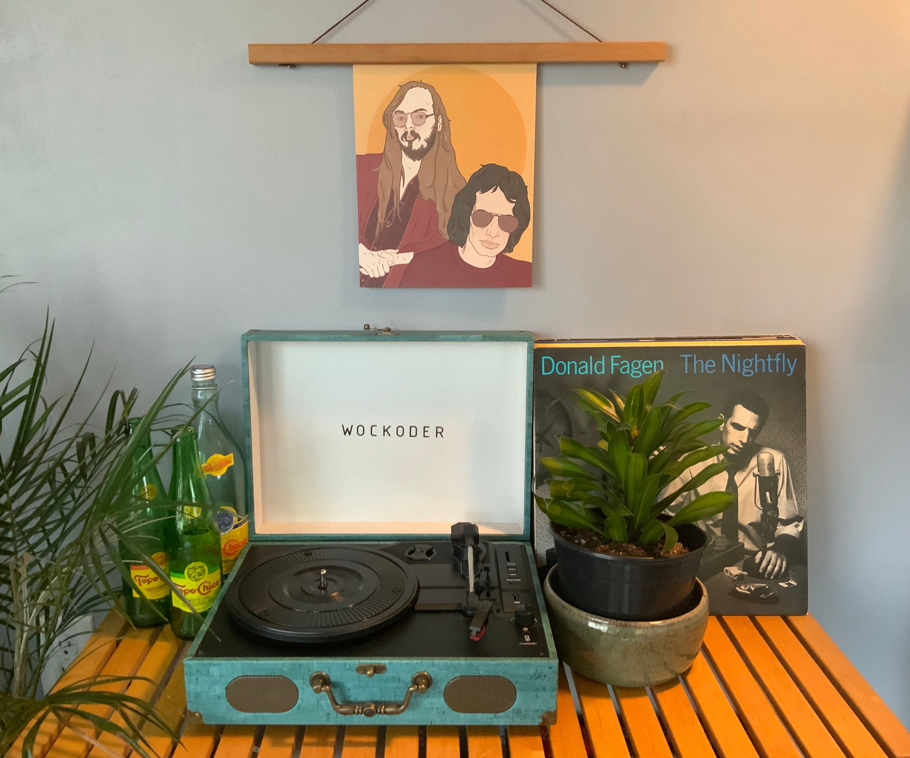 Steely Dan INSTANT DOWNLOAD 8x10 Print, Steely Dan Yacht Rock Art