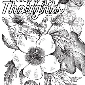 Coloring Pages, Art Therapy, Created by a Therapist to Achieve Peace of Mind and Release Anxiety, Art Pages, Color, Stress Relievers, art image 5