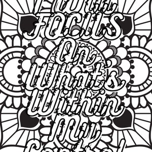 Coloring Pages, Art Therapy, Created by a Therapist to Achieve Peace of Mind and Release Anxiety, Art Pages, Color, Stress Relievers, art image 4